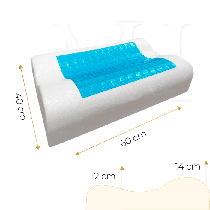 Almohada de Gel en Memory - Ergonomic Arctic - Image 2