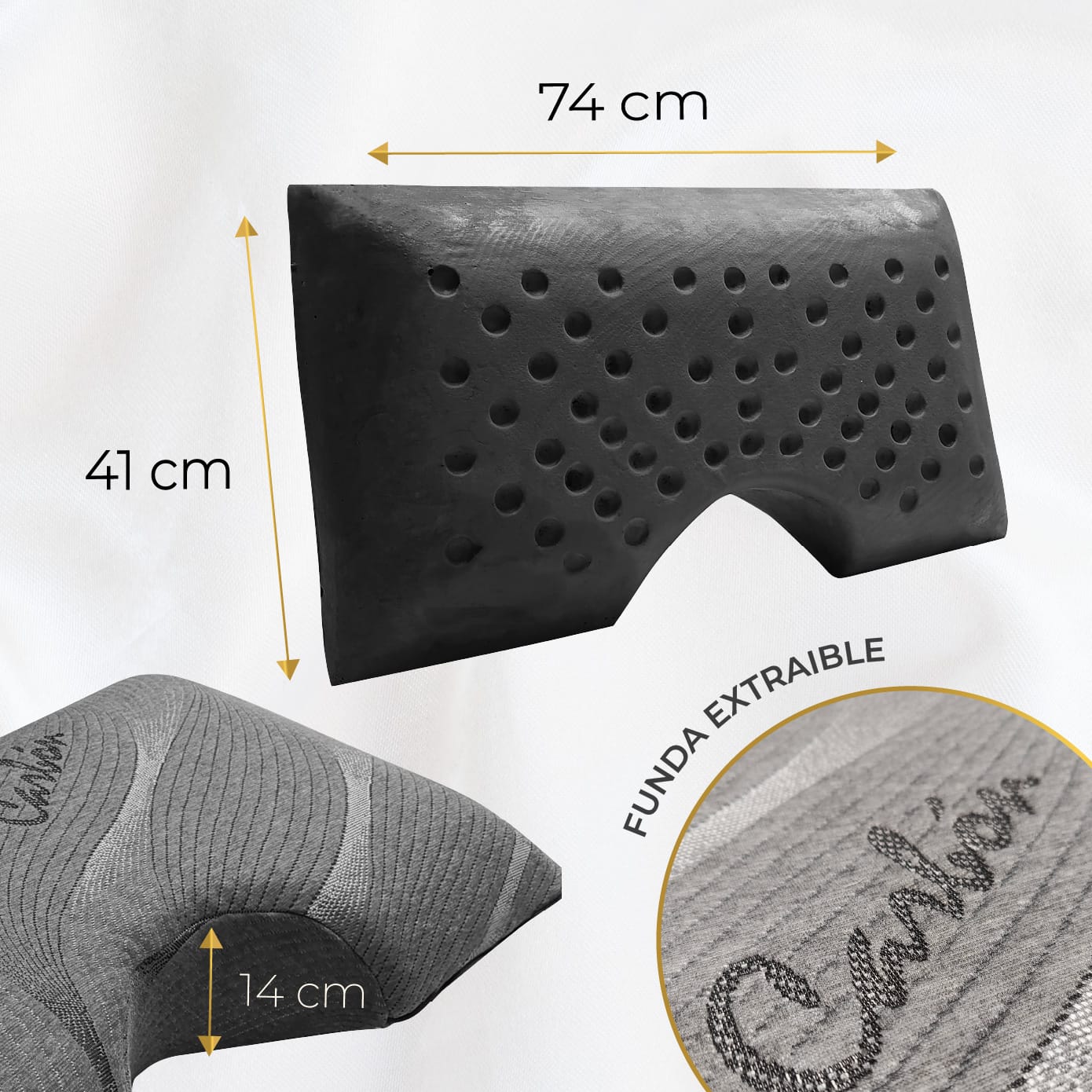 ALMOHADA SHOULDER DE MALAIA HOME