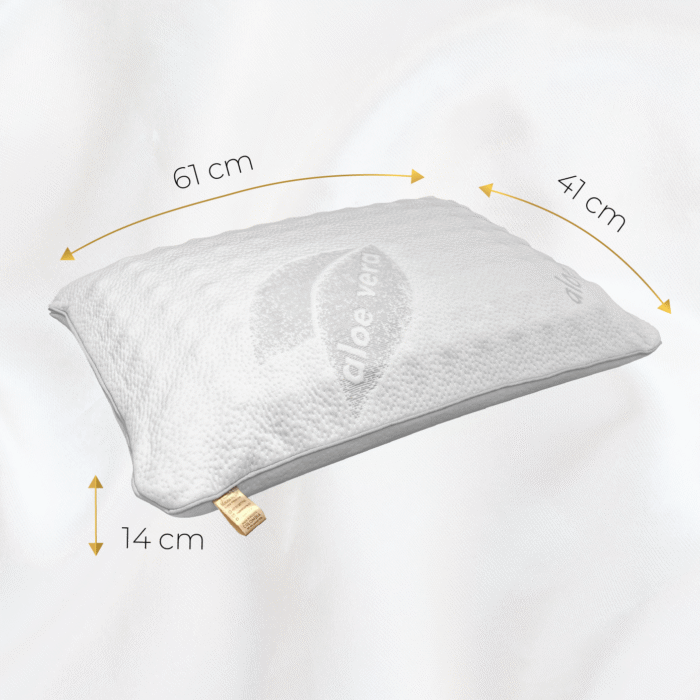 Almohada Boston Tech de Aloe Vera - Almohada Modular - Imagen 3
