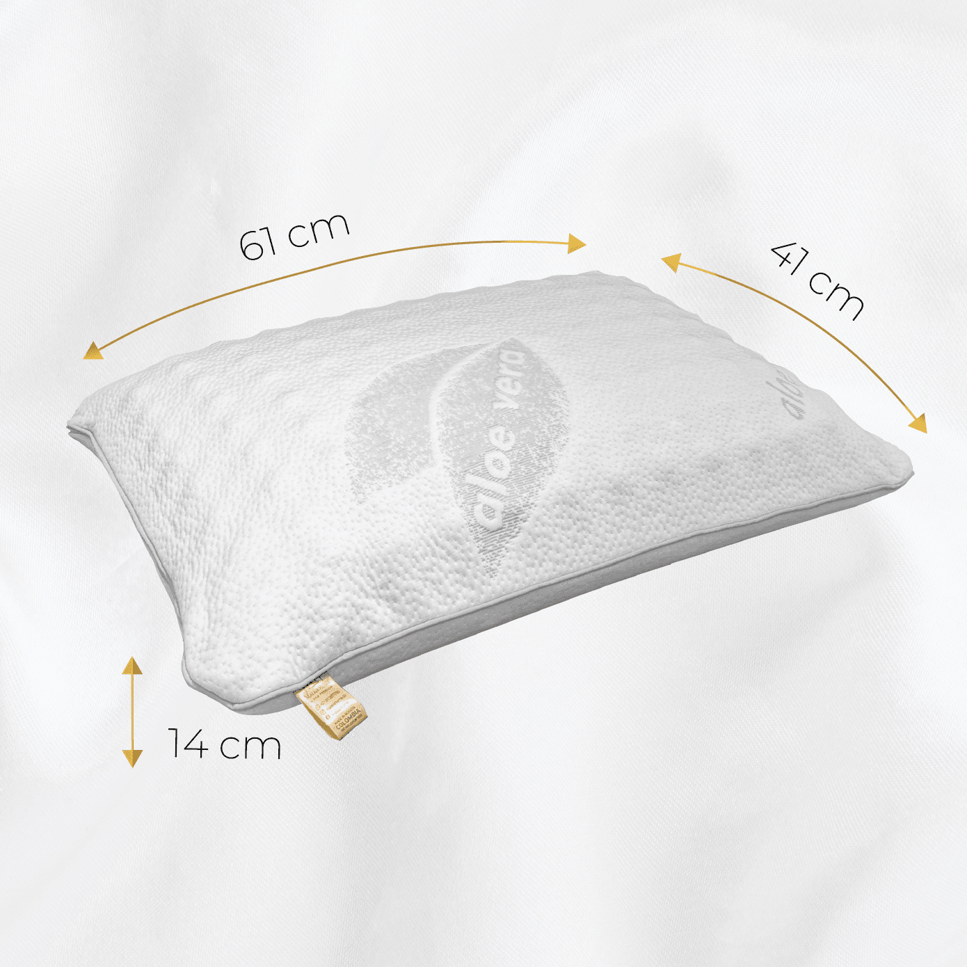 Almohada Boston Tech de Aloe Vera - Almohada Modular - Imagen 3