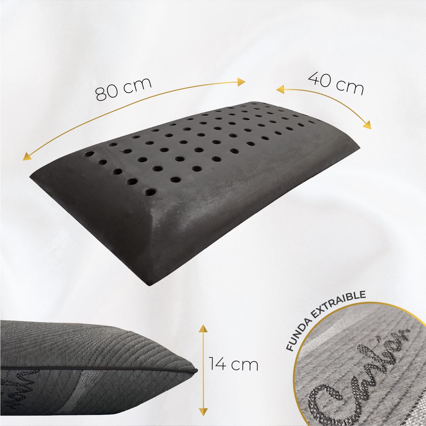 ALMOHADA GRANDE HOUSTON DE CARBON